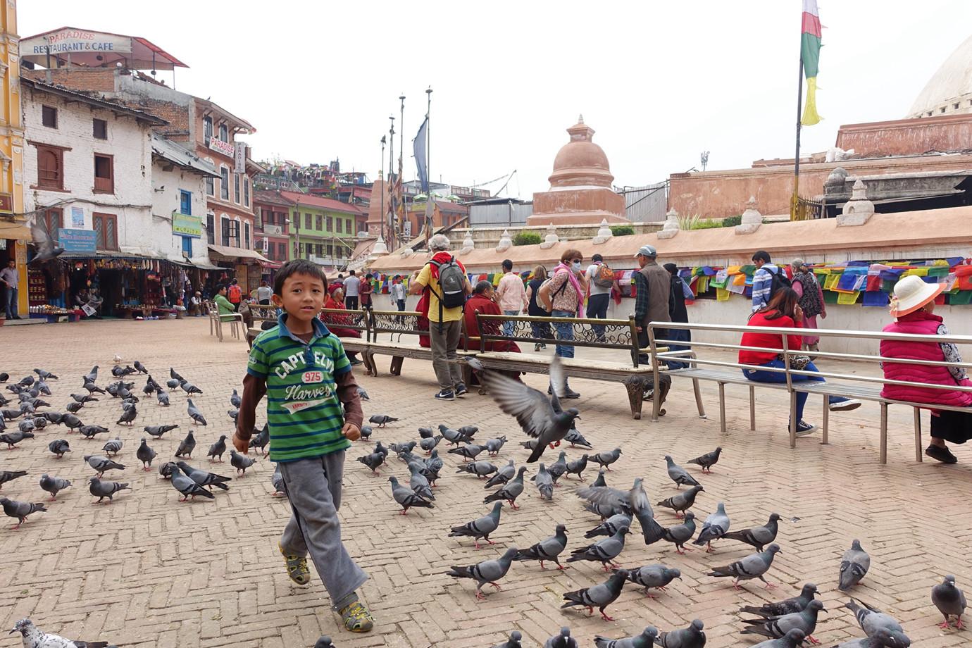 尼泊爾加德滿都-博拿佛塔 Boudhanath Stupa